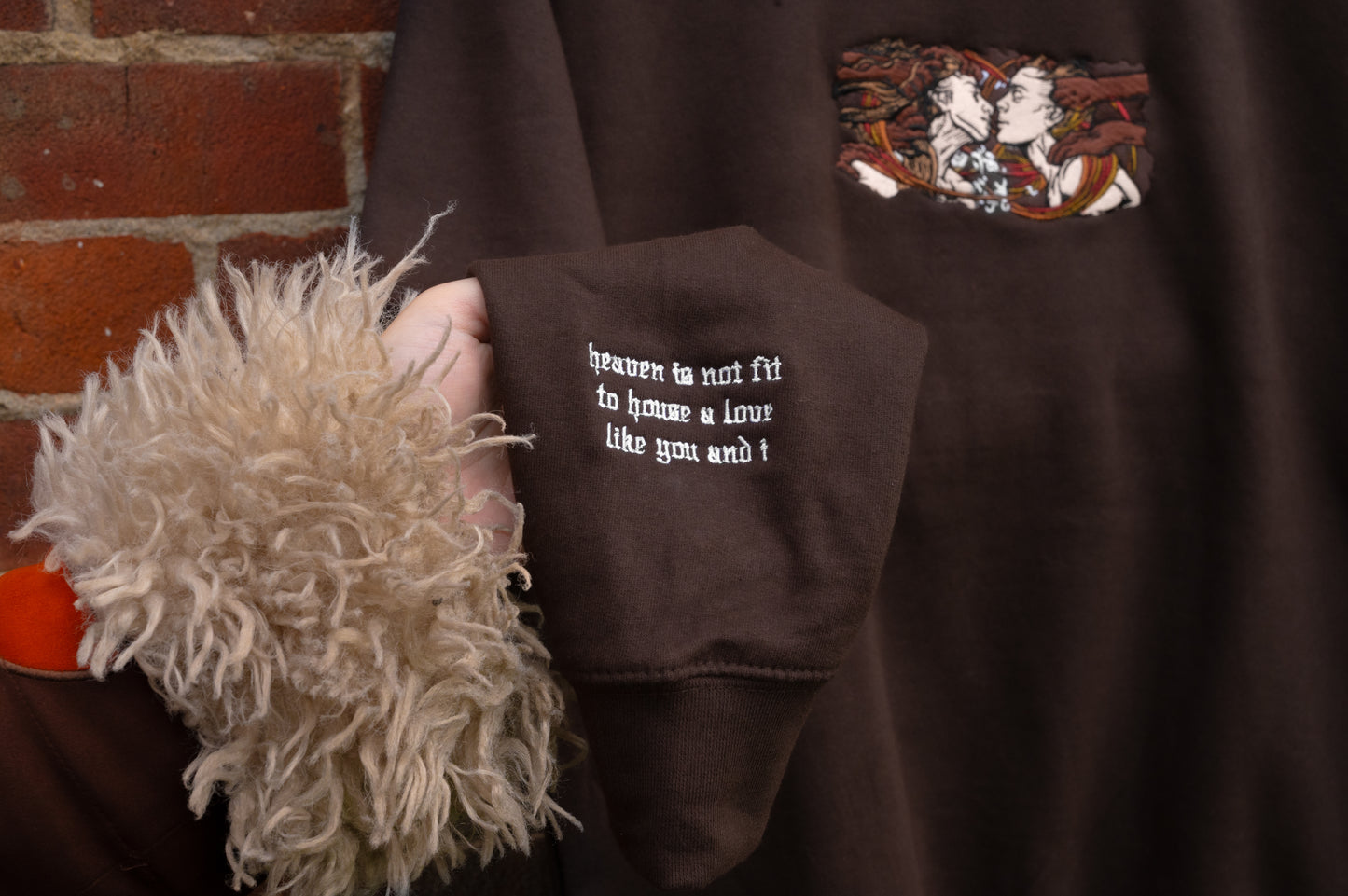 The Francesca Embroidered Sweatshirt / Cotton Tee / Hoodie