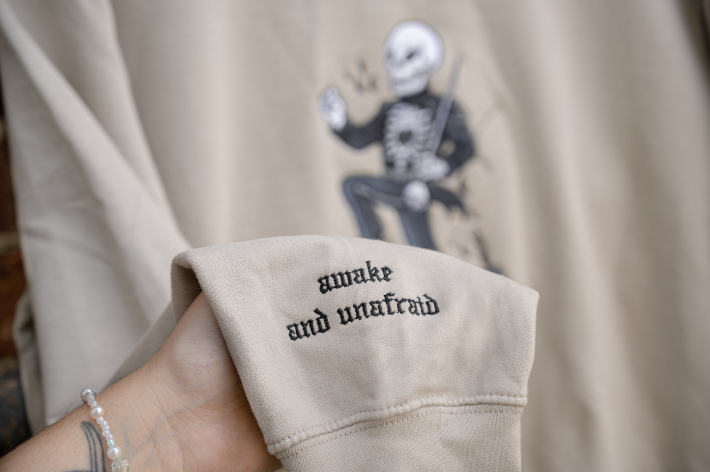 The Famous Last Words Embroidered Sweatshirt / Cotton Tee / Hoodie
