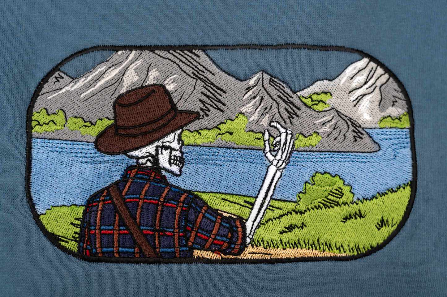 The Ends of The Earth Embroidered Sweatshirt / Cotton Tee / Hoodie