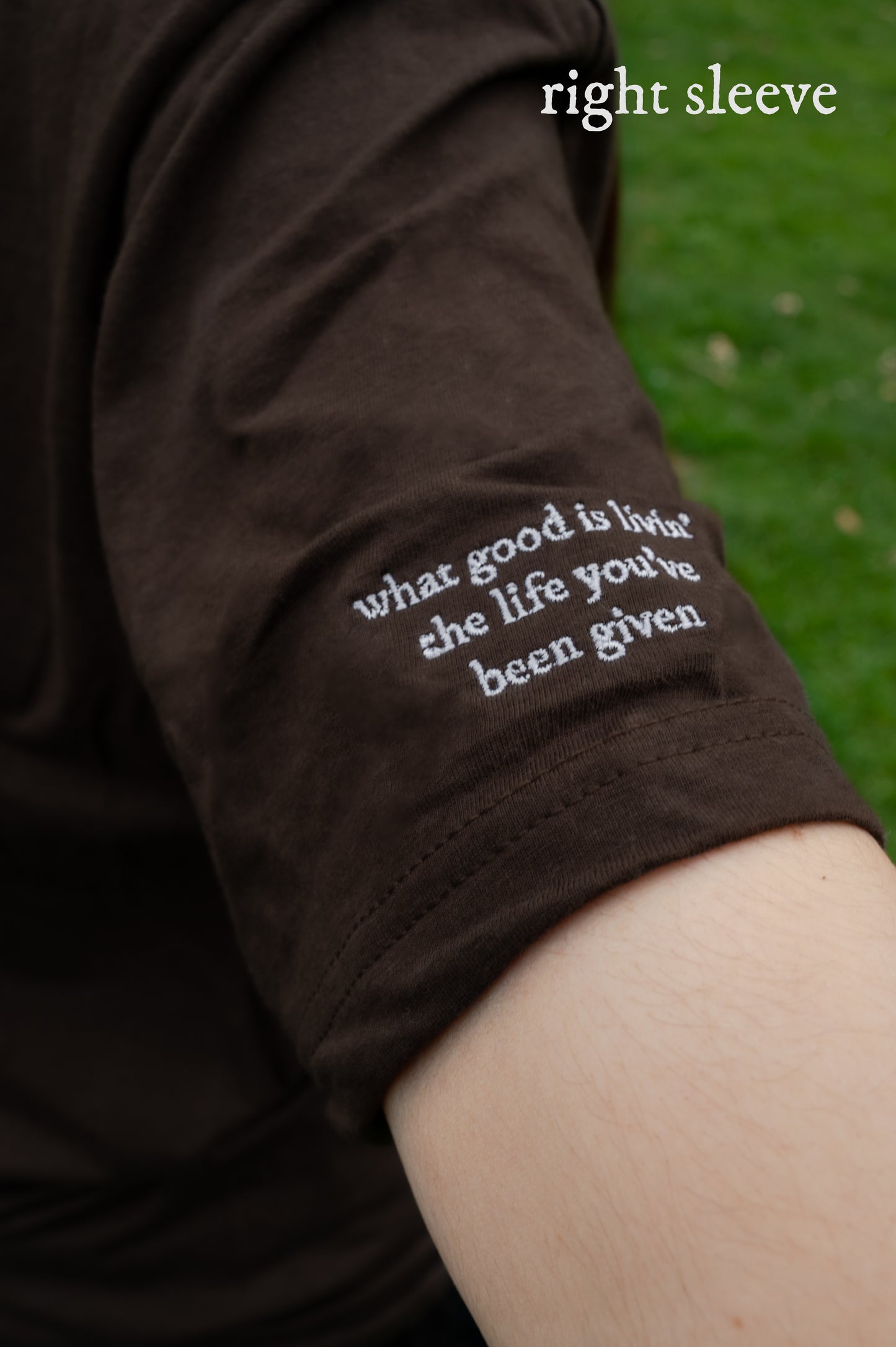 The Ends of The Earth Embroidered Sweatshirt / Cotton Tee / Hoodie