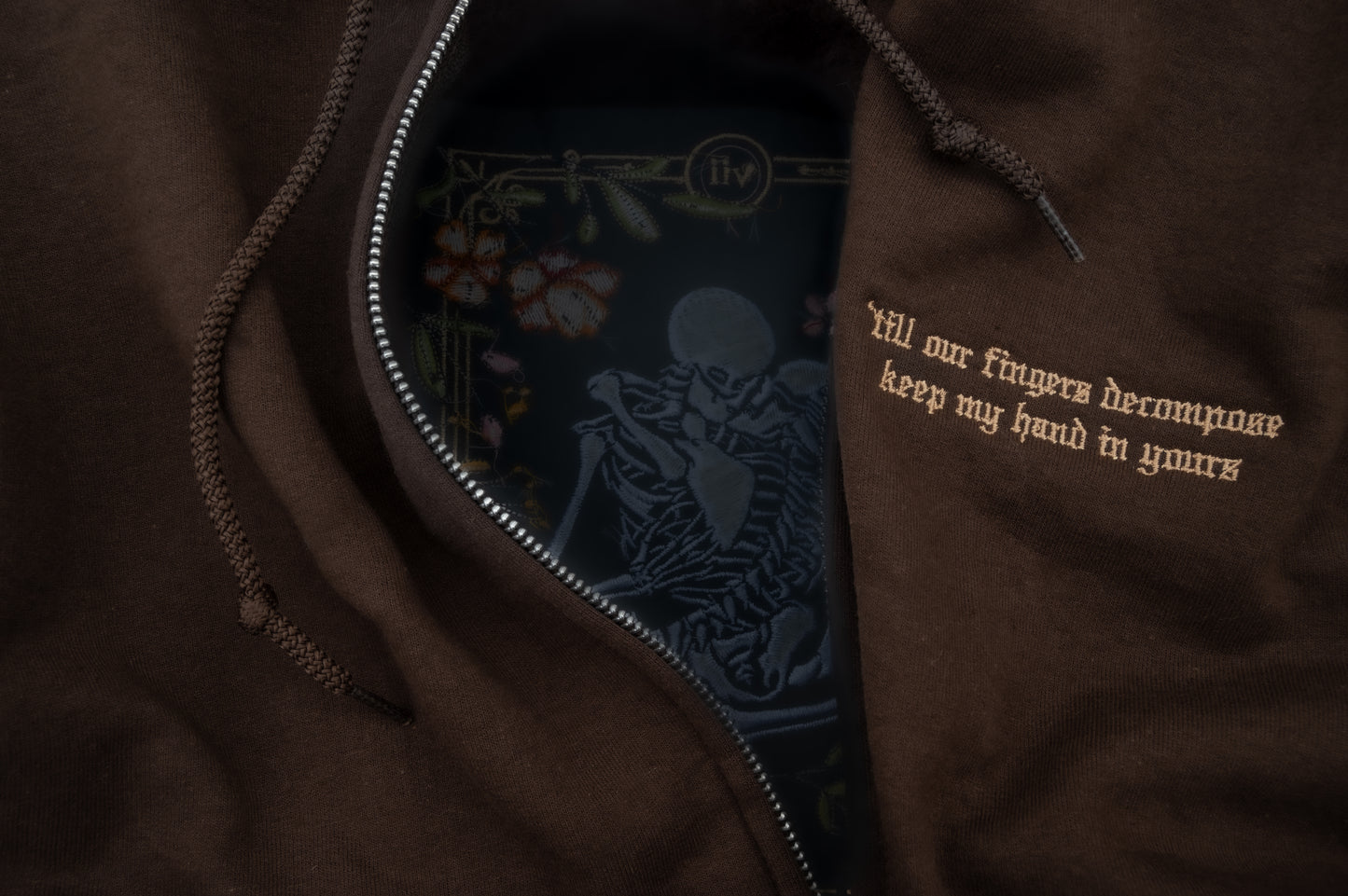 The Everywhere, Everything Embroidered Zip Up Hoodie