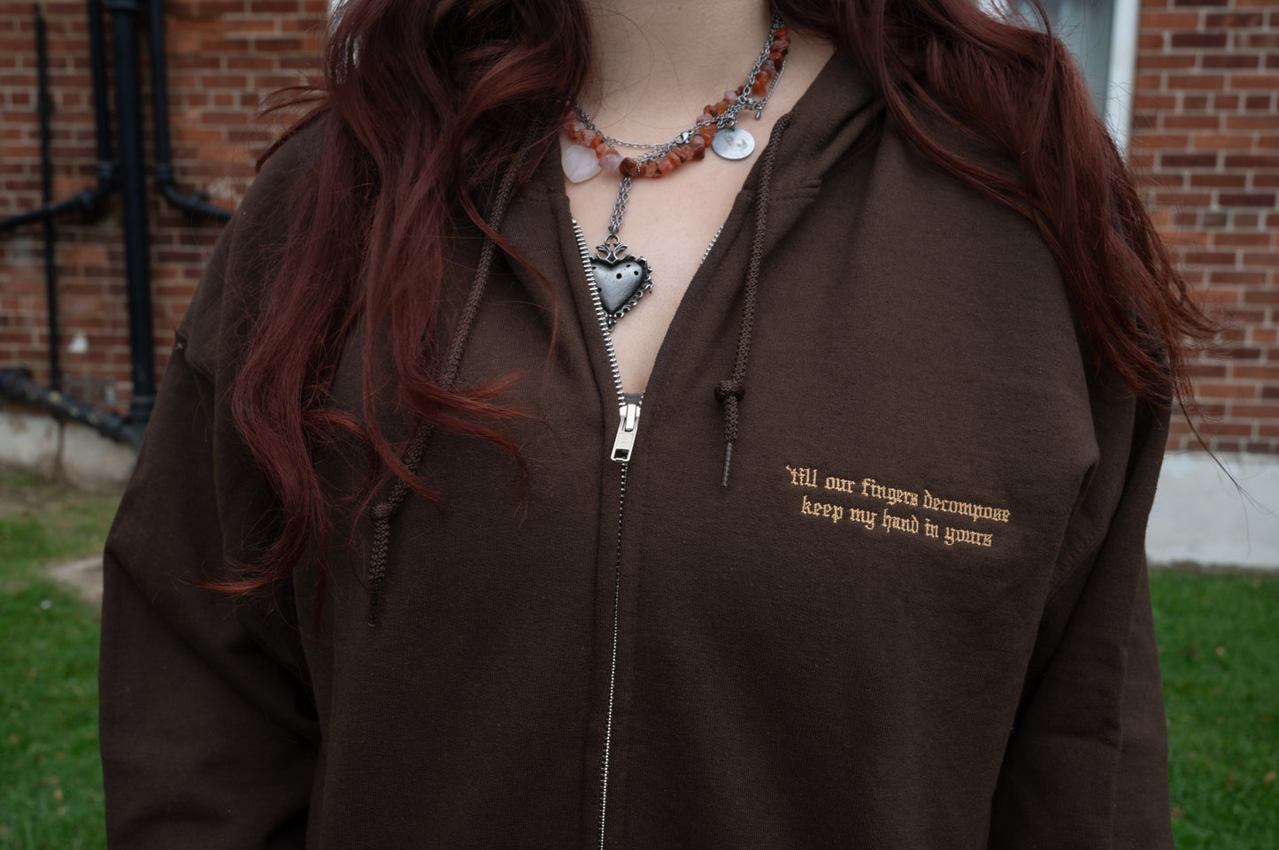The Everywhere, Everything Embroidered Zip Up Hoodie