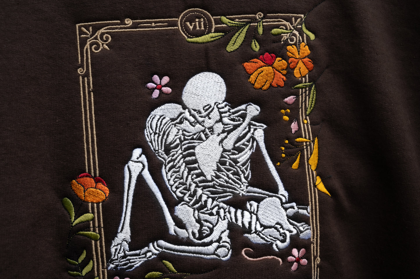 The Everywhere, Everything Embroidered Zip Up Hoodie