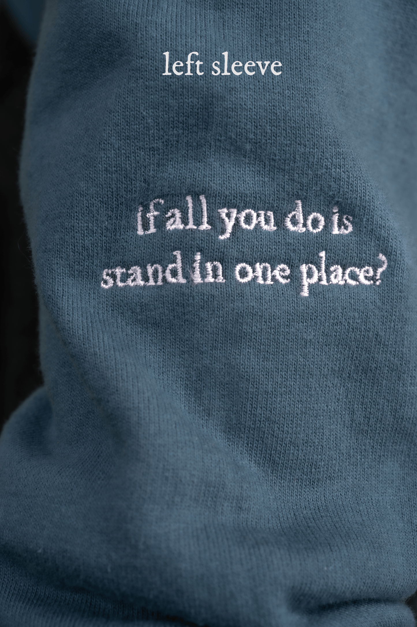 The Ends of The Earth Embroidered Sweatshirt / Cotton Tee / Hoodie