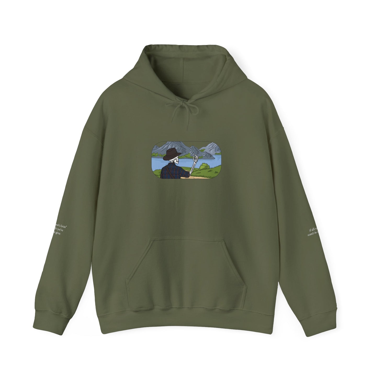 The Ends of The Earth Embroidered Sweatshirt / Cotton Tee / Hoodie