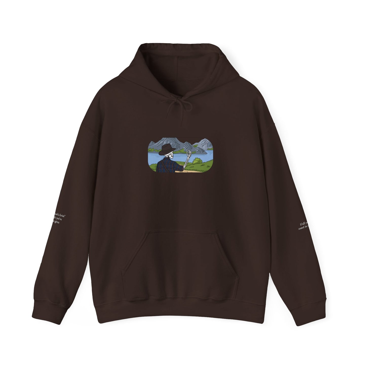 The Ends of The Earth Embroidered Sweatshirt / Cotton Tee / Hoodie