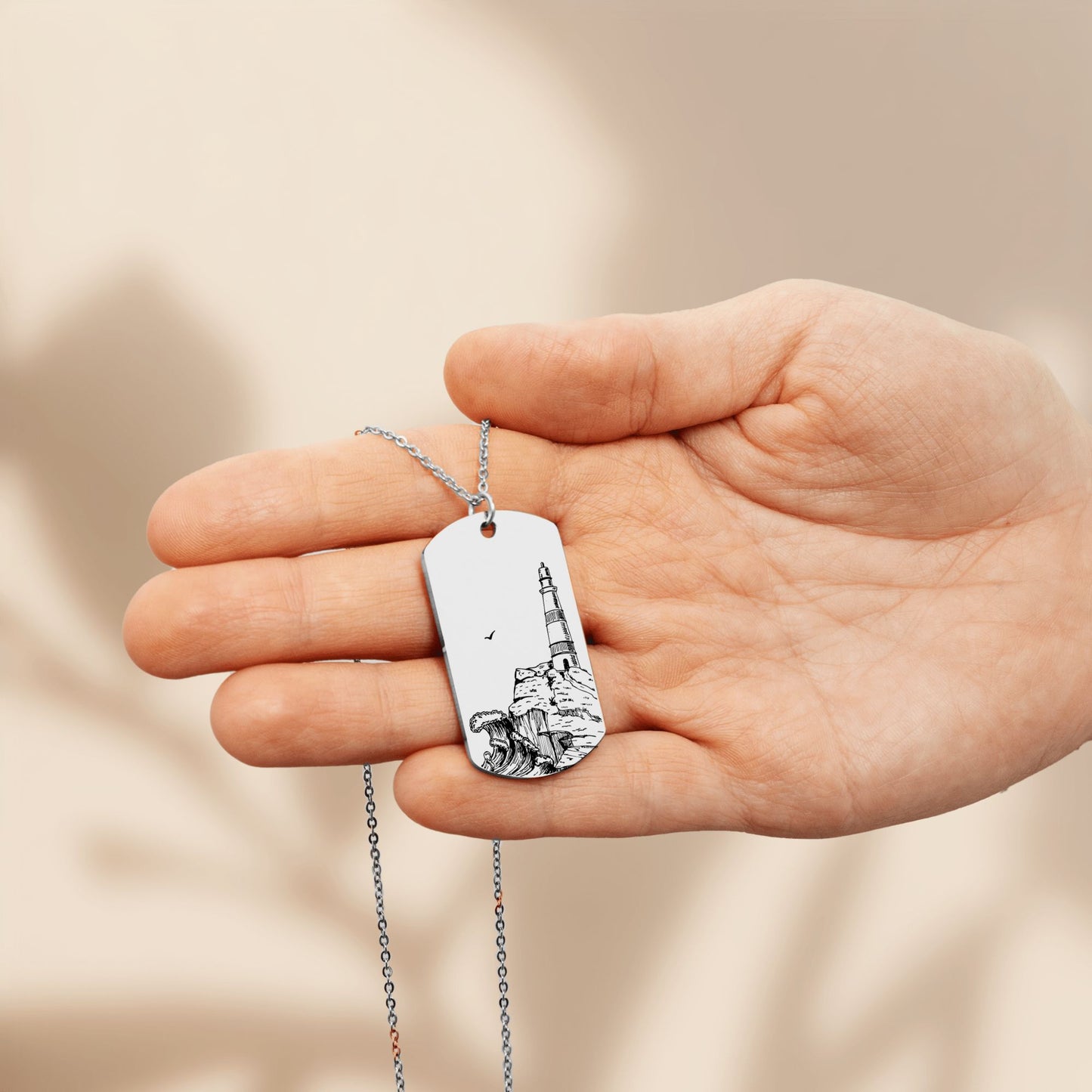 The Maine Double Sided Dog Tag