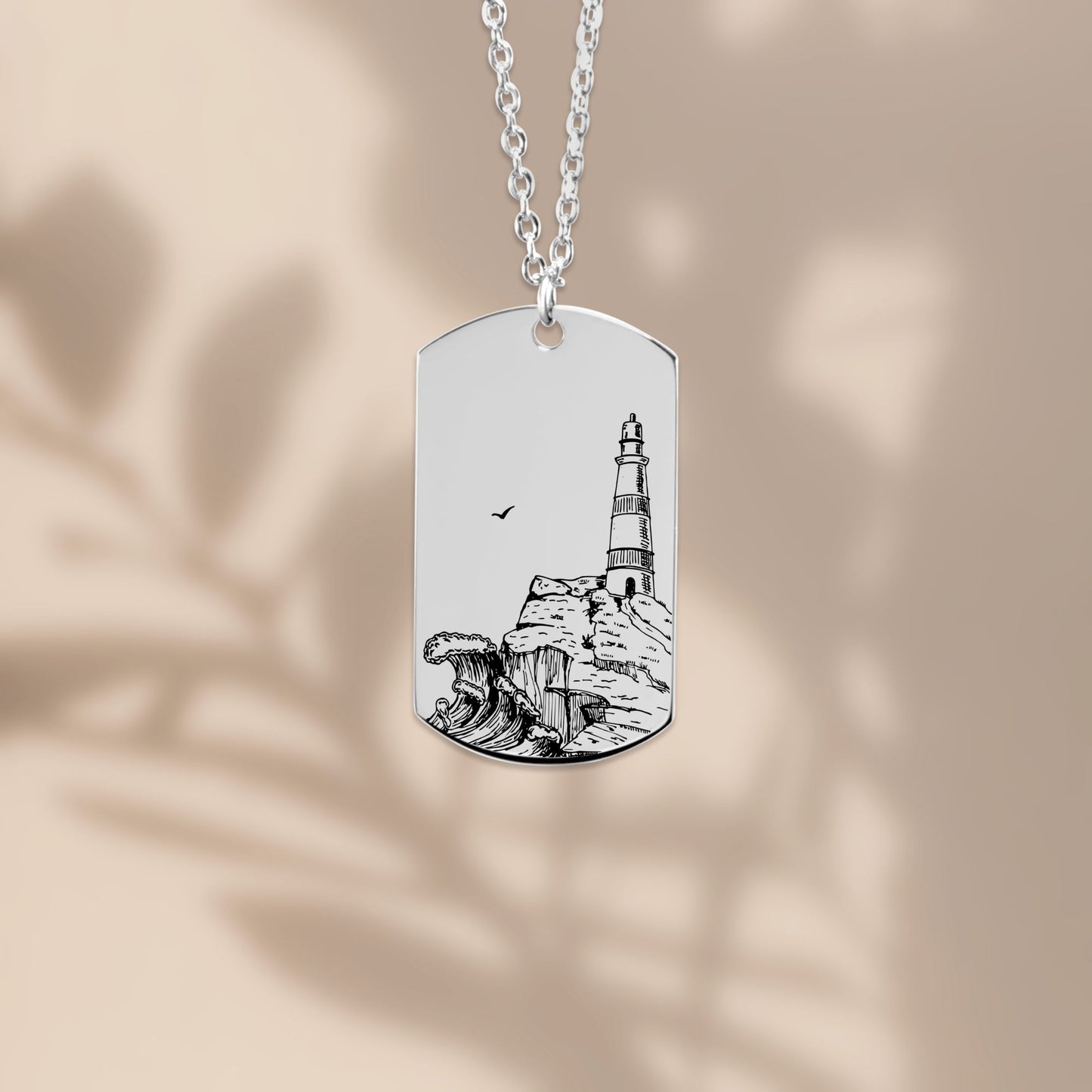 The Maine Double Sided Dog Tag