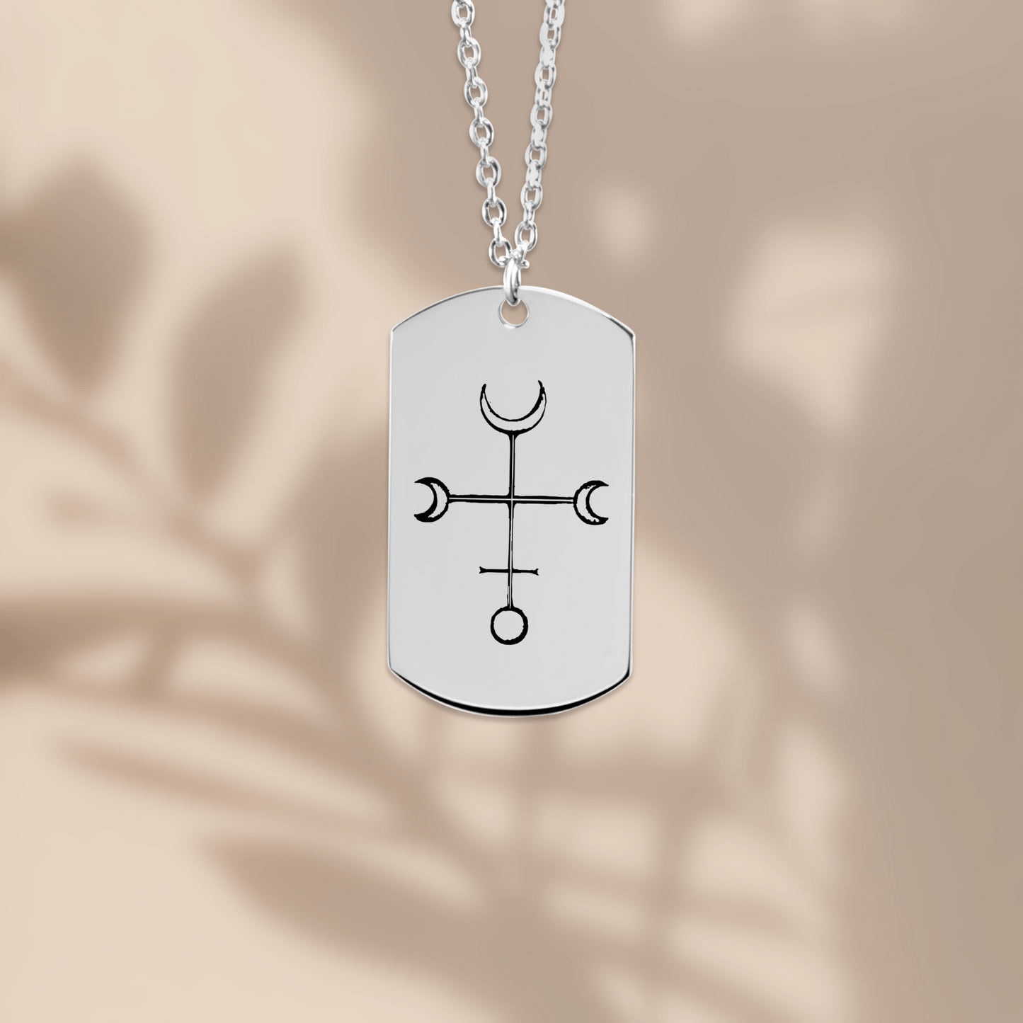The Hekate Double Sided Engraved Dog Tag