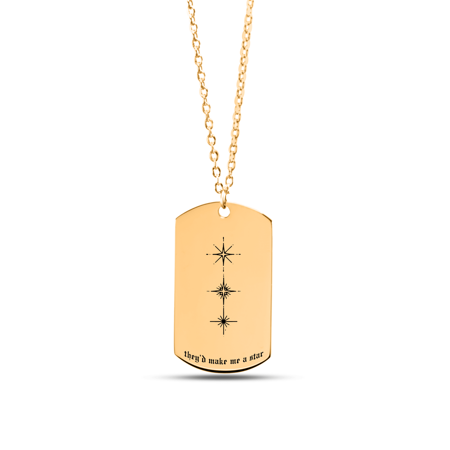 The Maine Double Sided Dog Tag