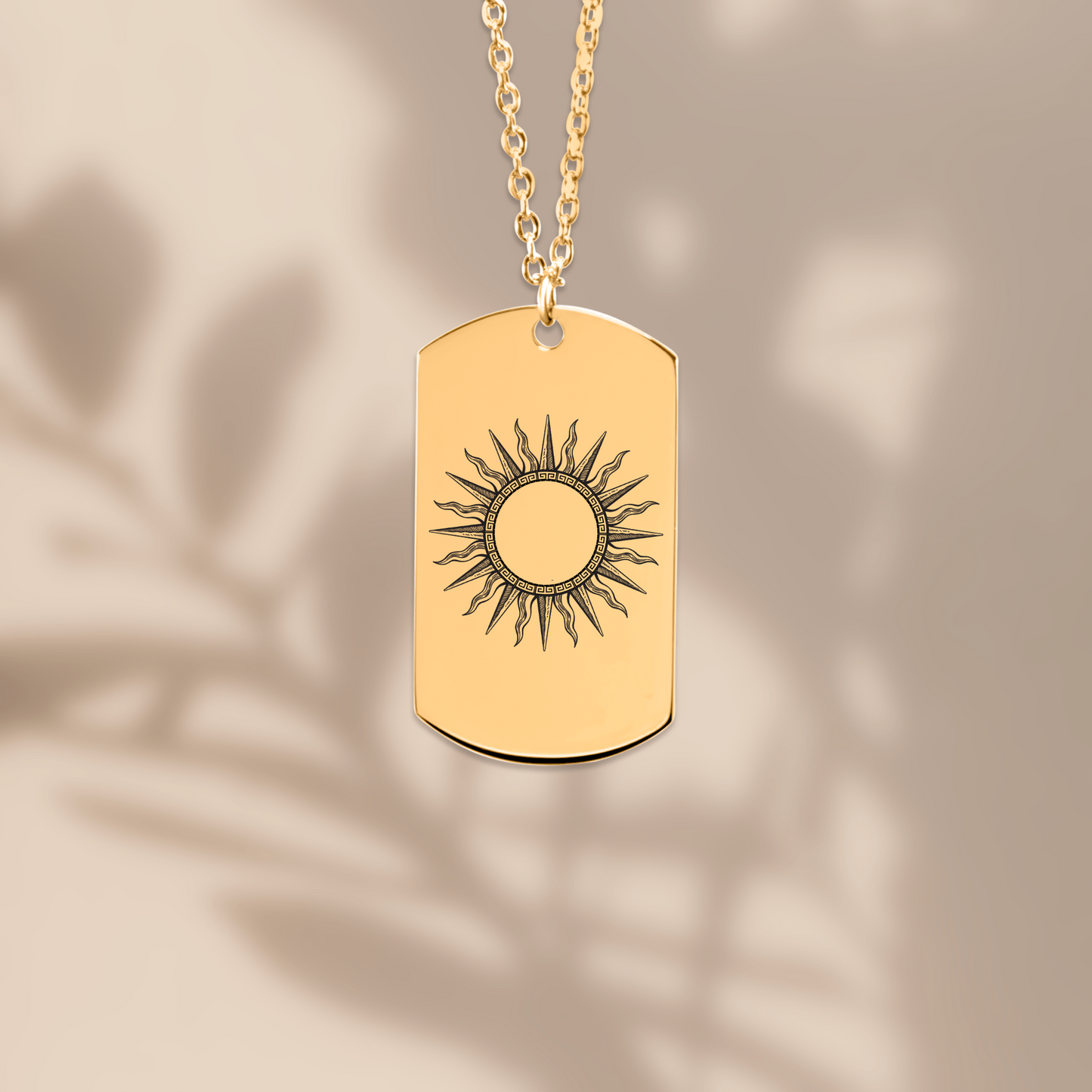 The Apollo Double Sided Engraved Dog Tag
