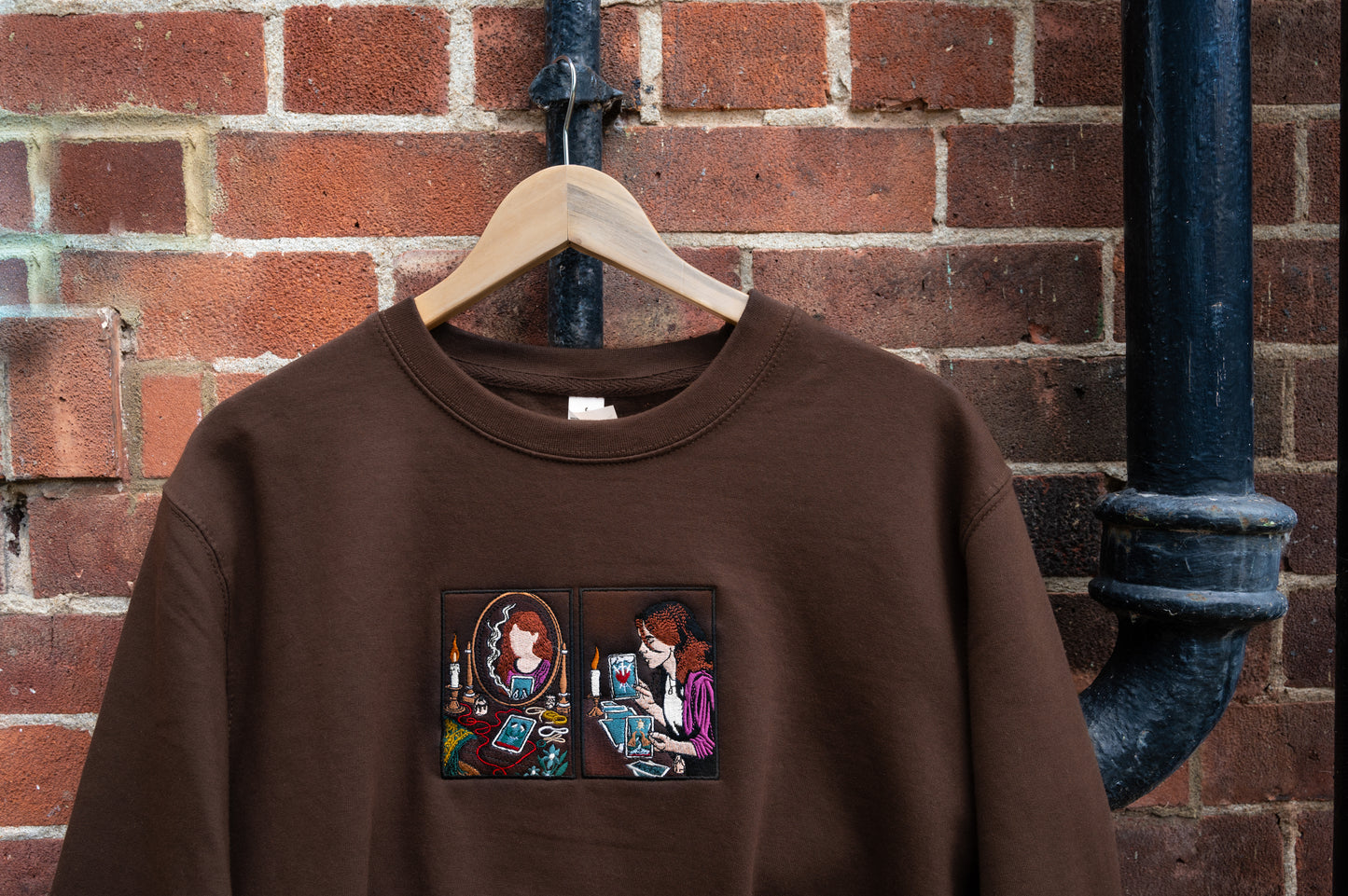The Silver Springs Embroidered Sweatshirt / Cotton Tee / Hoodie