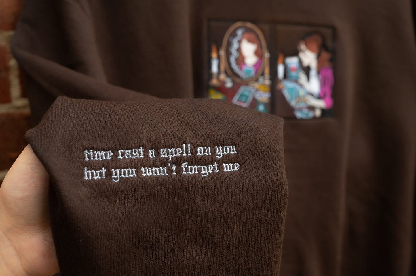 The Silver Springs Embroidered Sweatshirt / Cotton Tee / Hoodie