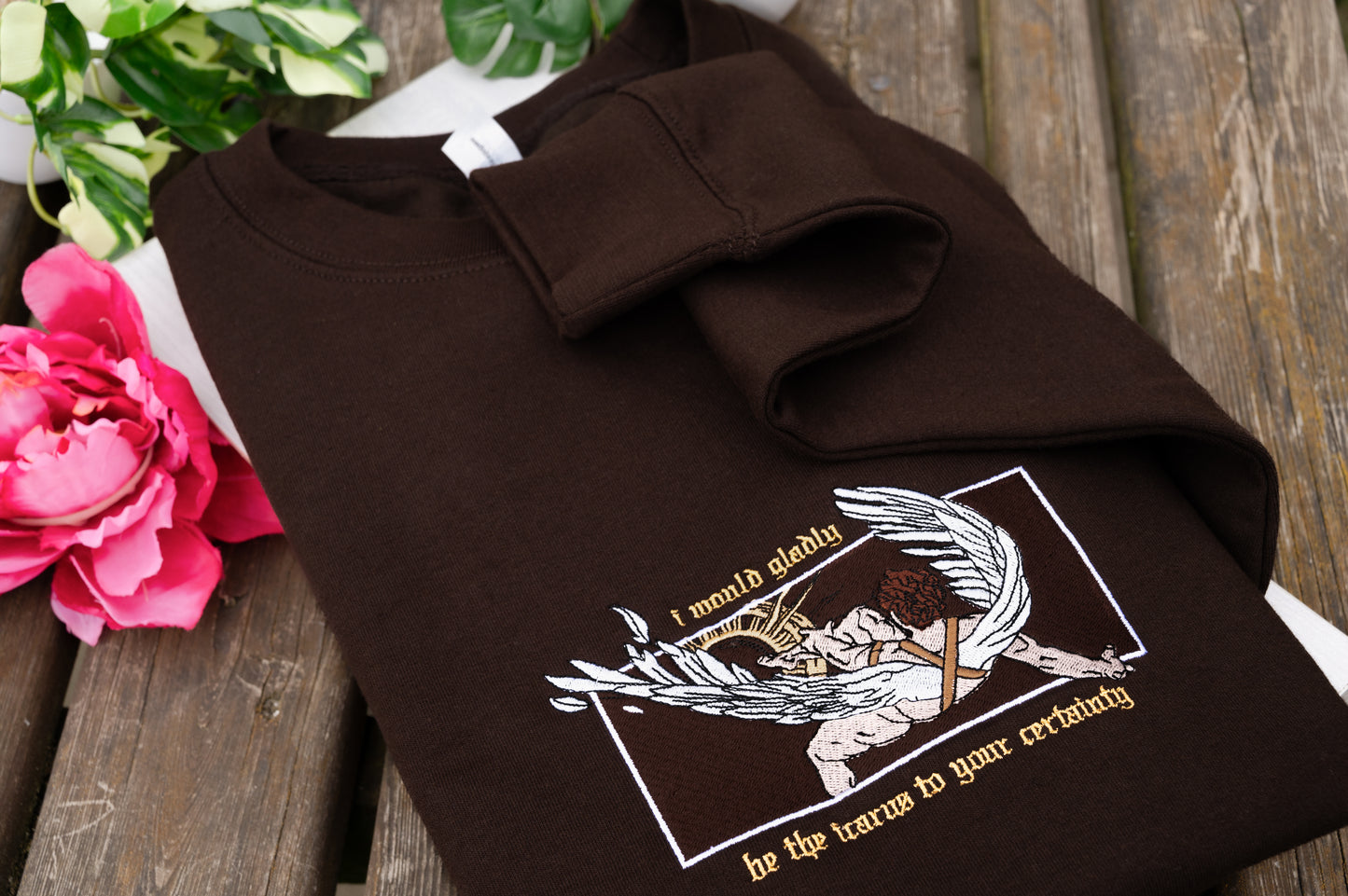 The Sunlight Embroidered Sweatshirt / Cotton Tee / Hoodie