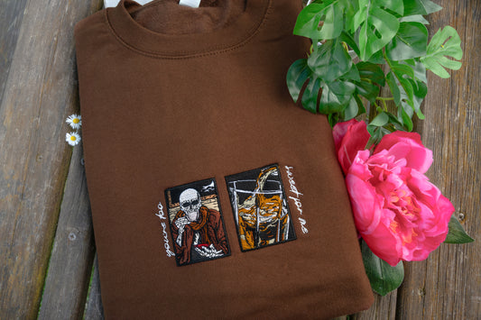 The Too Sweet Embroidered Sweatshirt / Cotton Tee / Hoodie