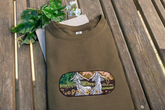 The Would That I Embroidered Sweatshirt / Cotton Tee / Hoodie