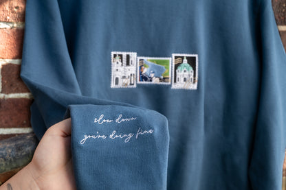 The Vienna Embroidered Sweatshirt / Cotton Tee / Hoodie