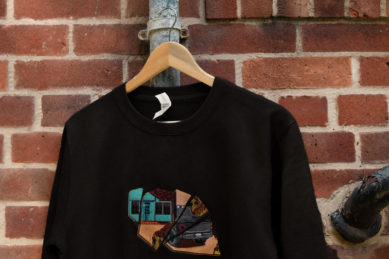 The American Cars Embroidered Sweatshirt / Cotton Tee / Hoodie