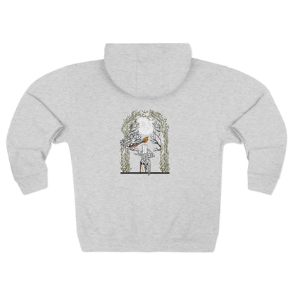 The Call Your Mom Embroidered Zip Up Hoodie