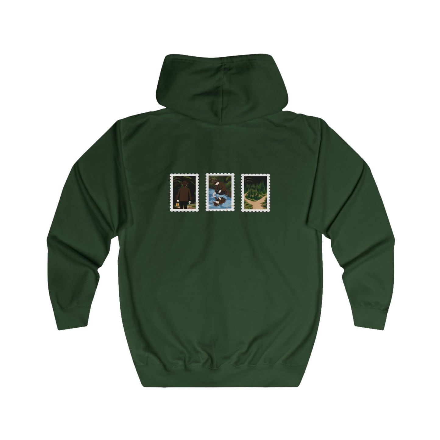 The Meet Me In The Woods Embroidered Zip Up Hoodie