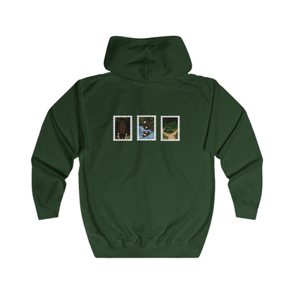 The Meet Me In The Woods Embroidered Zip Up Hoodie