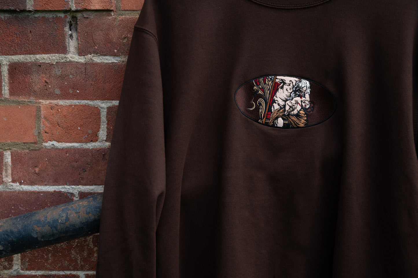 The Cronus Embroidered Sweatshirt / Cotton Tee / Hoodie