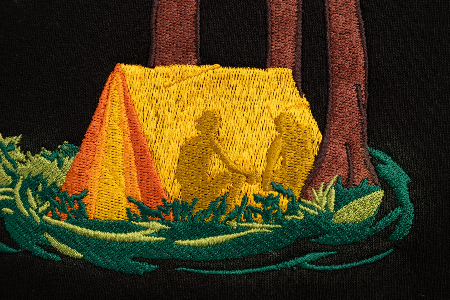The Dan Embroidered Zip Up Hoodie