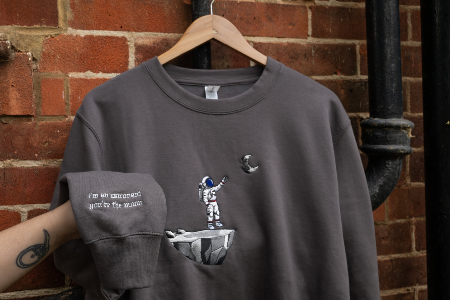 The Orbiter Embroidered Sweatshirt / Cotton Tee / Hoodie