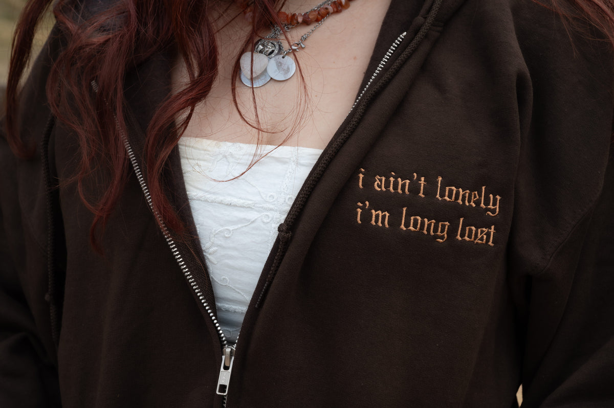 The Long Lost Zip Up Hoodie