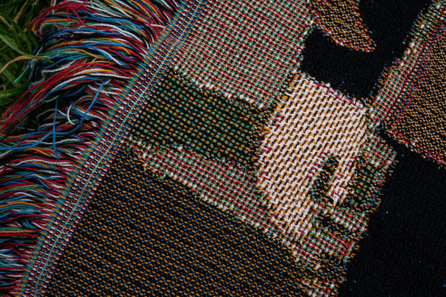 The Strange Trails Jacquard Woven Blanket