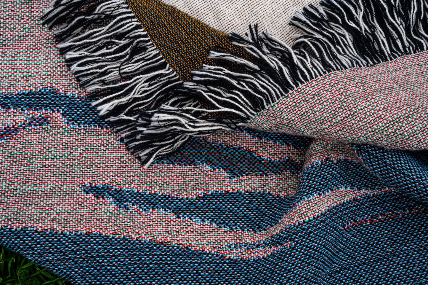 The Strange Trails Jacquard Woven Blanket