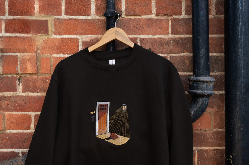 The Porch Light Embroidered Sweatshirt / Cotton Tee / Hoodie