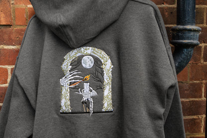 The Call Your Mom Embroidered Zip Up Hoodie