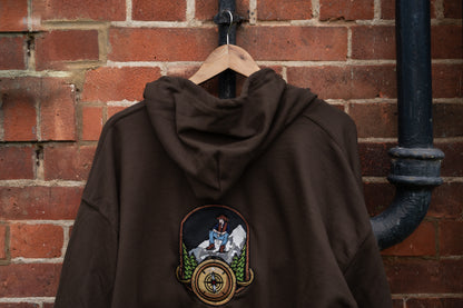 The Northern Attitude Embroidered Zip Up Hoodie