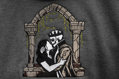 The Work Song Embroidered Zip Up Hoodie