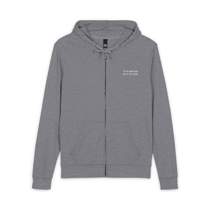 The Orbiter Embroidered Zip Up Hoodie