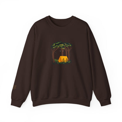 Noah Kahan Dan embroidered sweatshirt mockup in brown - where do we go when we die? I wouldn't mind right here - what to wear to a noah kahan concert 