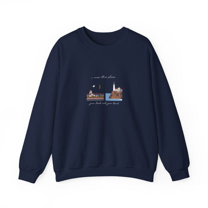 The Maine Embroidered Sweatshirt / Cotton Tee / Hoodie