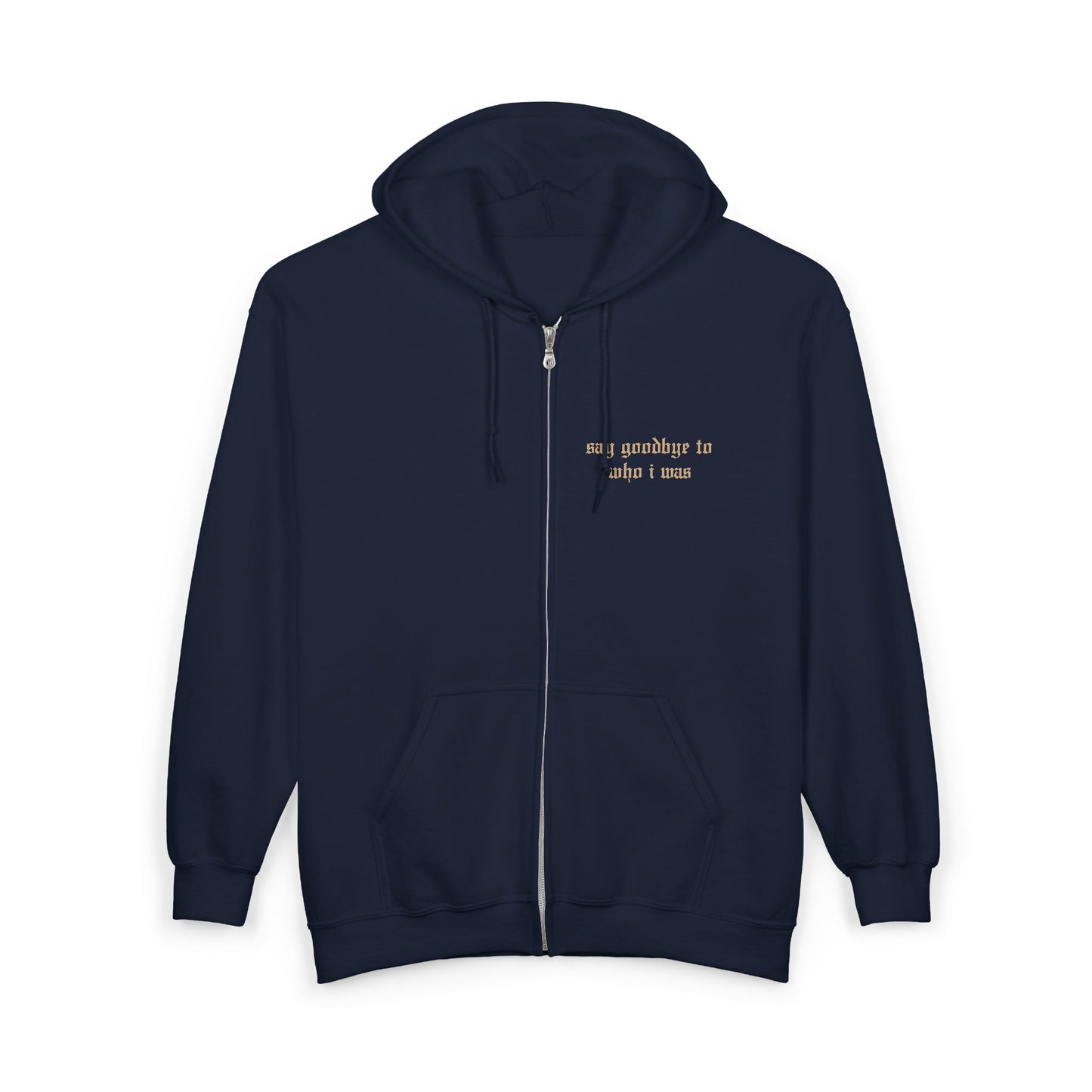The Meet Me In The Woods Embroidered Zip Up Hoodie