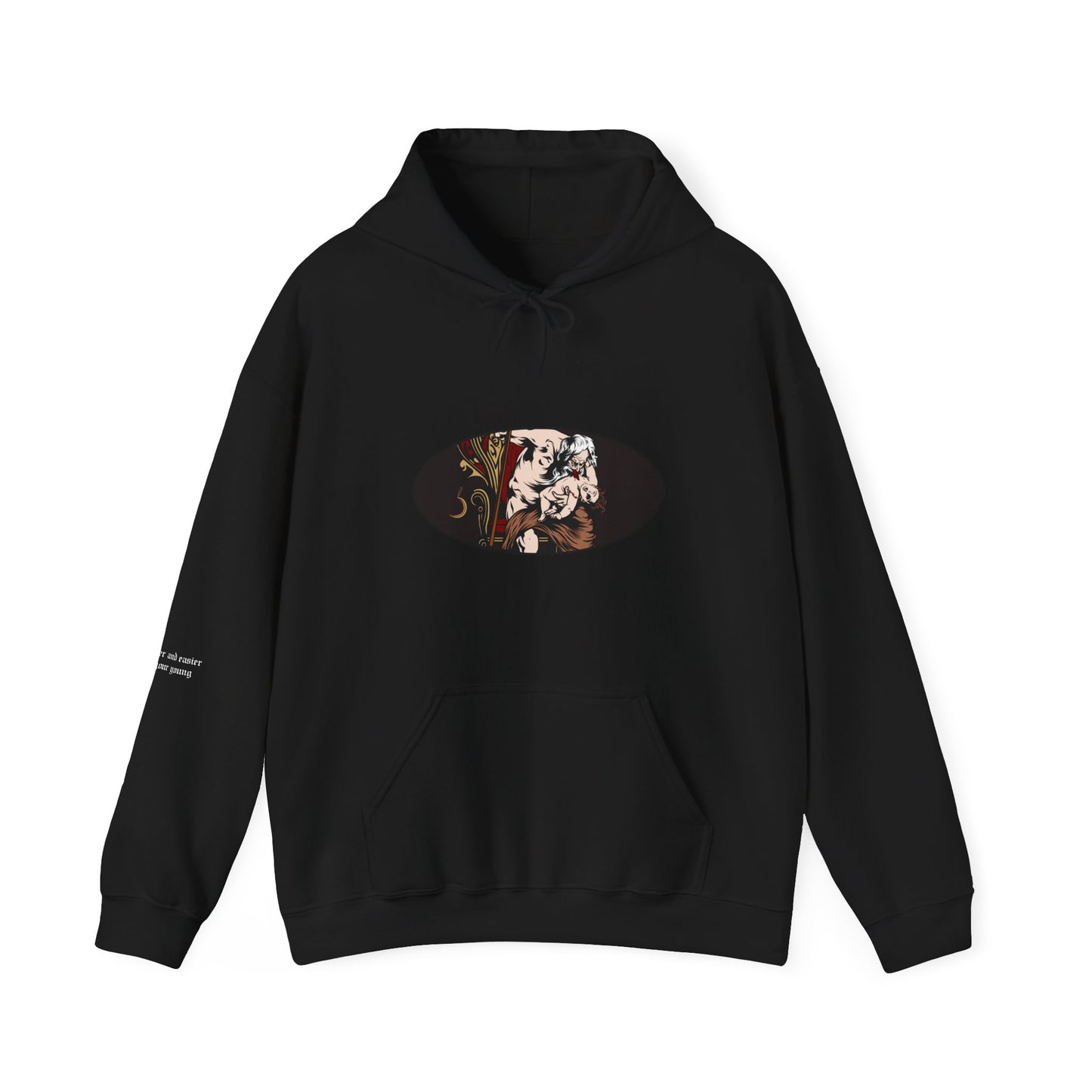 The Eat Your Young Embroidered Sweatshirt / Cotton Tee / Hoodie