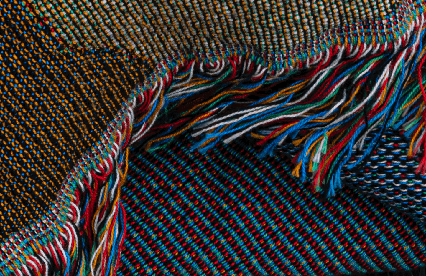 The Strange Trails Jacquard Woven Blanket