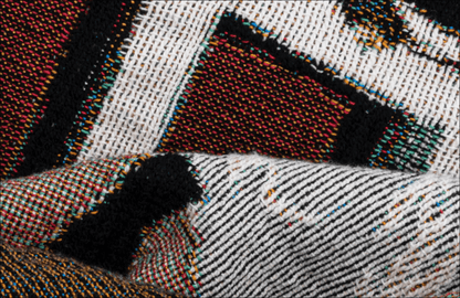The Strange Trails Jacquard Woven Blanket