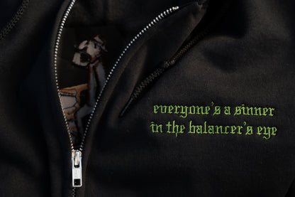 The Balancer's Eye Zip Up Hoodie