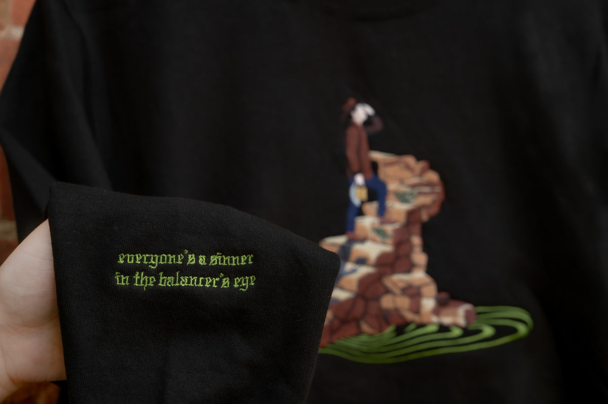 The Balancer's Eye Embroidered Sweatshirt / Cotton Tee / Hoodie