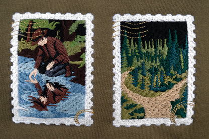 The Meet Me In The Woods Embroidered Sweatshirt / Cotton Tee / Hoodie