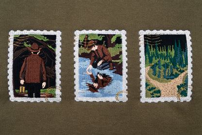 The Meet Me In The Woods Embroidered Sweatshirt / Cotton Tee / Hoodie