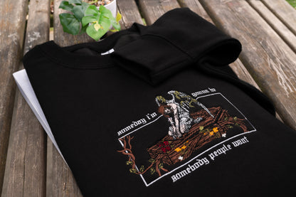 The Coffin Embroidered Sweatshirt / Cotton Tee / Hoodie