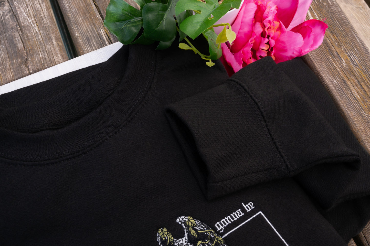 The Coffin Embroidered Sweatshirt / Cotton Tee / Hoodie