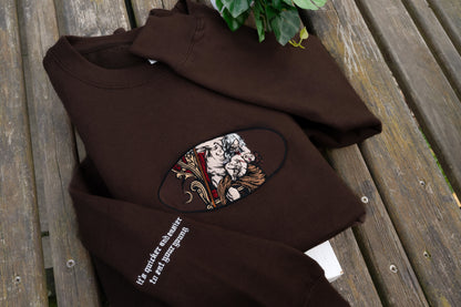 The Eat Your Young Embroidered Sweatshirt / Cotton Tee / Hoodie