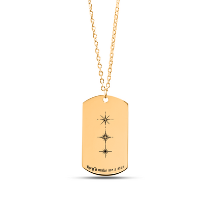 The Maine Double Sided Dog Tag